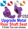 Wltoys 144001 Upgrade Metal Rear Shaft Seat-2pcs