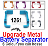 Wltoys 144001 Upgrade Parts Metal Battery compartment group.144001.1261.Total 6 Color you can choose.