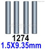 Wltoys 144001 Cardan shaft(4pcs)-1.5x9.35mm-144001.1274