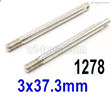 Wltoys 144001 Suspension axis group(2pcs)-3X37.3mm-144001.1278