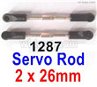 Wltoys 144001 Servo Rod(2pcs)-2x26-144001.1287