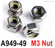 Wltoys 144001 M3 locknut-4pcs-A949-49