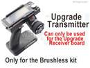 Wltoys 144001 Upgrade Brushless Transmitter, Remote Control.