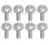 Wltoys 144001 Screws-Cross Flat head tooth screws-ST2.6X6-PWB6-8pcs-A303-39