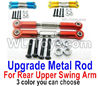 Wltoys 144001 Upgrade Metal Rod for the Rear and Upper Swing Arm-2pcs