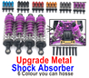 Wltoys 144002 Parts Upgrade Metal Shock Absorber.144001.1316.Total 4pcs.5 colors you an choose.