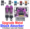 Wltoys 144002 Upgrade Parts Metal Shock Absorber.144001.1316.Total 2pcs.5 colors you an choose.