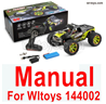 Wltoys 144002 English Manual Instruction for Wltoys 144002 RC Car.