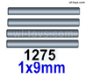 Wltoys 144002 Suspension axis optical axis.144001.1275.Total 4pcs.The size is 1X9mm.