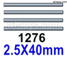 Wltoys 144002 Swing arm optical axis.144001.1276.Total 4pcs.The size is 2.5X40mm.