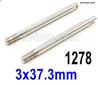 Wltoys 144002 Suspension axis group.144001.1278.Total 2pcs.The size is 3X37.3mm.
