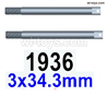 Wltoys 144002 Front suspension axis group.144001.1936.