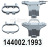 Wltoys 144002 Front and rear anti-collision group.144002.1993.