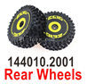 Wltoys 144010 Rear Wheel unit. 144010.2001. Rear Tires. 2 Set.