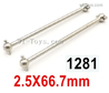 Wltoys 144010 Dog Bone(2pcs)-2.5x66.7mm-144010.1281