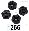 Wltoys 144010 Hex wheel seat assembly(4pcs)-144010.1266