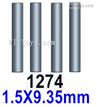 Wltoys 144010 Cardan shaft(4pcs)-1.5x9.35mm-144010.1274