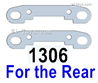 Wltoys 144010 Reinforcement piece for the Rear swing arm. 144001.1306.