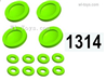 Wltoys 144010 Suspension type 0 ring chamber group-144010.1314