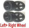 Wltoys 184012 Parts-05-01 184012.0803+0804 The whole left and Right wheel unit(Total 4pcs),Wltoys 184012 Rc Racing Car Truck Spare Parts,High speed Wltoys 184012 1:18 Scale 4wd,2.4G Spare Parts Accessories,F1 184012 On Road Drift Racing Truck Car Parts