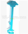 Wltoys 184012 Parts-11-02 A949-18 Upgrade Metal Floor plate-Blue,Wltoys 184012 Rc Racing Car Truck Spare Parts,High speed Wltoys 184012 1:18 Scale 4wd,2.4G Spare Parts Accessories,F1 184012 On Road Drift Racing Truck Car Parts