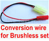 Wltoys 184012 Parts-24-05 Conversion wire,Wltoys 184012 Rc Racing Car Truck Spare Parts,High speed Wltoys 184012 1:18 Scale 4wd,2.4G Spare Parts Accessories,F1 184012 On Road Drift Racing Truck Car Parts