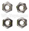 Wltoys 184012 Parts-49 A949-49 M3 Anti-loose Screw nut(4pcs),Wltoys 184012 Rc Racing Car Truck Spare Parts,High speed Wltoys 184012 1:18 Scale 4wd,2.4G Spare Parts Accessories,F1 184012 On Road Drift Racing Truck Car Parts