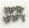 Wltoys 184012 Parts-50 A949-45 Ball head screw(10pcs)-9.3X5mm,Wltoys 184012 Rc Racing Car Truck Spare Parts,High speed Wltoys 184012 1:18 Scale 4wd,2.4G Spare Parts Accessories,F1 184012 On Road Drift Racing Truck Car Parts