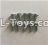 Wltoys 18402 Round Head self tapping screws(M2x4)-10pcs