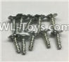 Wltoys 18403 Round Head self tapping screws with tape(M3x10PWA)-10pcs