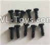 Wltoys 18403 Round Head machine screws(M2x6)-10pcs