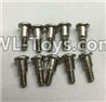 Wltoys 18403 Round Head self tapping Step screws(M2.5x8.7)-10pcs
