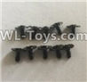 Wltoys 18403 L959-62 Round Head self tapping screws with tape(2.5x6x8PWB)-10pcs