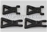 Wltoys 18404 Spare 03 A959-02 Front and Rear Swing arm,Suspension Arm(Total 4pcs)
