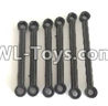 Wltoys 18404 Front and Upper Rod(2pcs) & Steering Rod(2pcs) & Rear and Upper Rod(2pcs)