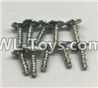 Wltoys 18404 Round Head self tapping screws with tape(M3x10PWA)-10pcs
