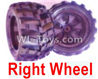 Wltoys 18405 Whole Right wheel unit(Include the Wheel hub,tire lether)-2 set
