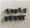 Wltoys 18405 L959-62 Round Head self tapping screws with tape(2.5x6x8PWB)-10pcs