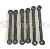 Wltoys 18409 Front and Upper Rod(2pcs) & Steering Rod(2pcs) & Rear and Upper Rod(2pcs)