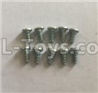 Wltoys 18409 Round Head self tapping screws(M2x4)-10pcs