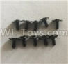 Wltoys 18409 L959-62 Round Head self tapping screws with tape(2.5x6x8PWB)-10pcs