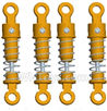 Wltoys 18428-B Front and Rear Shock Absorbers(Total 4pcs)-Orange