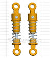 Wltoys 18428-B Front or Rear Shock Absorbers(Total 2pcs)-Orange