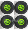 Wltoys 18428-B Wheel unit(4pcs)-Green
