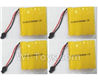 Wltoys 18428-B RC lipo battery upgrade,4.8V Battery(4pcs)