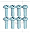 Wltoys 18428-B Pan head screws(8pcs)-M1.7X8