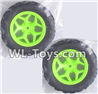 Wltoys 18429 Whole wheel unit(2 set)-Green