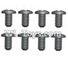 Wltoys 18429 Phillips pan head screws-2X5PM(8pcs)
