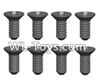 Wltoys 18429 Phillips Countersunk head Self-tapping screws-ST2X6kB(8pcs)