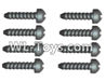 Wltoys 18429 Phillips Round head Self-tapping screws-ST2X12PB(8pcs)